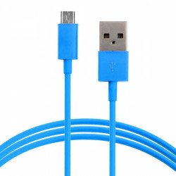 V8V9 Micro 2A USB Heavy Duty Cable 6FT (Blue)